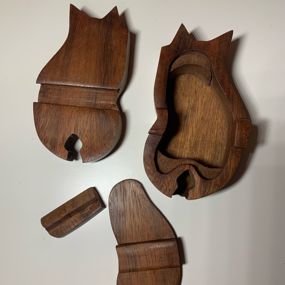 🧩 Wooden Cat Puzzle Gift Box - Picture 5 of 9